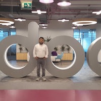 A Solutions Wave team member at the Arfa Software Technology Park campus